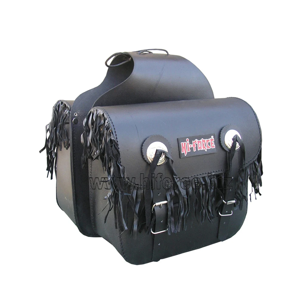 

Waterproof Universal Motorcycle Saddlebag PU Leather Tail Bags Outdoor Riding Foldable Motorbike Saddle Bag