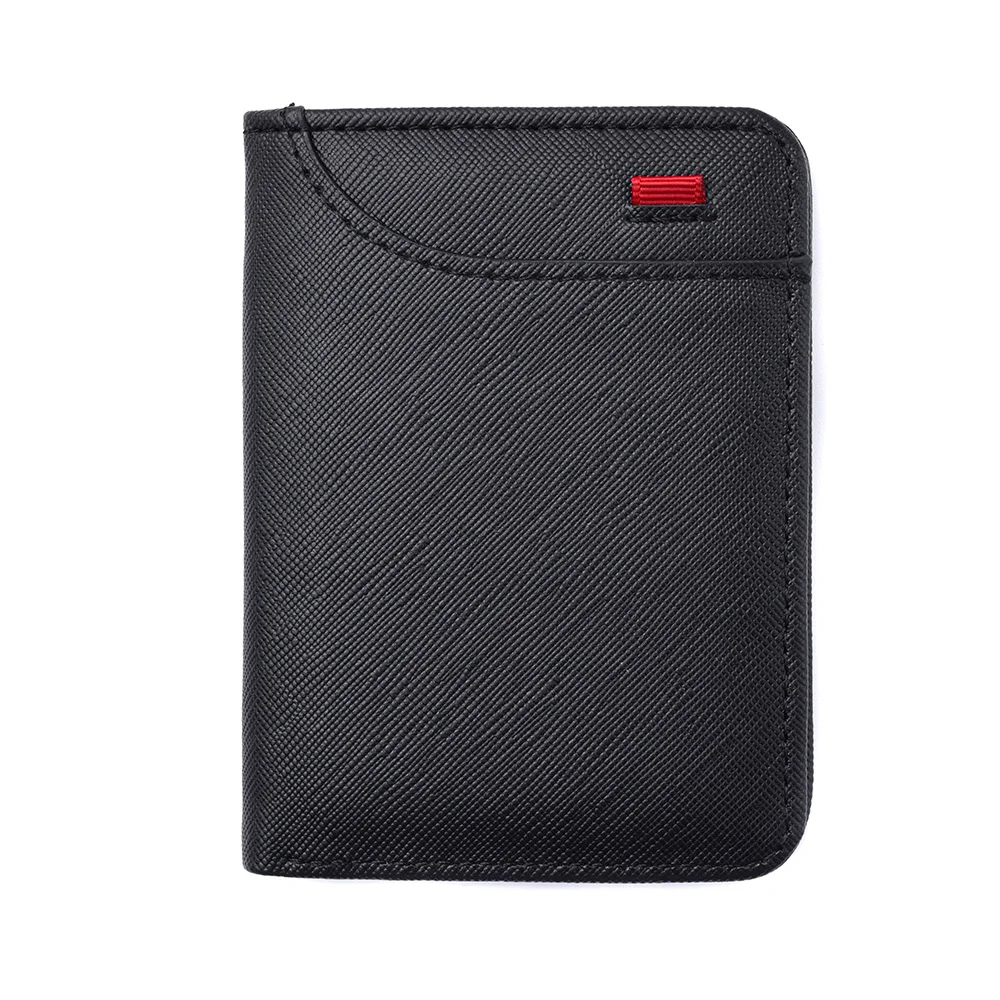 1pc Herren Minimalismus Pu Leder Kreditkarten geldbörse, Herrenmode weichen dünnen ID-Karten halter, schlanke kleine Karten etuis Inhaber – Detail 13