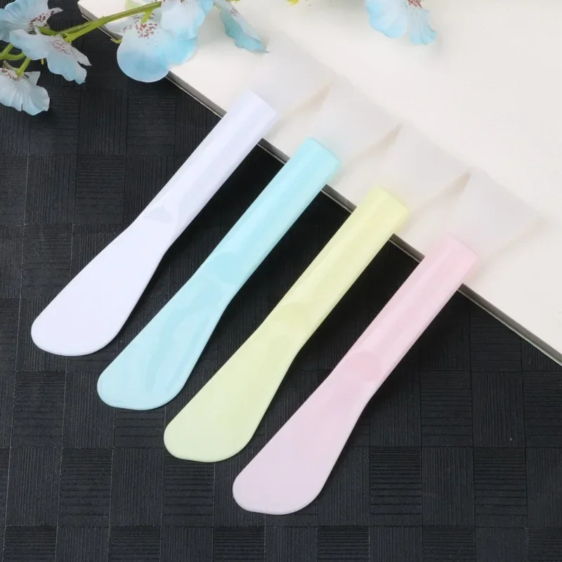 1pcs Color Silicone Mask Brush Flexible Facial Mud Applicator Body Lotion Cream Blending Cosmetics DIY Makeup Beauty Tools