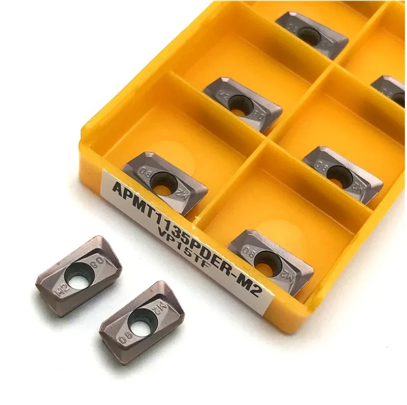 APMT1135PDER-M2 VP15TF Carbide Insert APMT1135PD ER-H2 VP15TF Lathe Milling Cutter CNC Face Milling Cutter