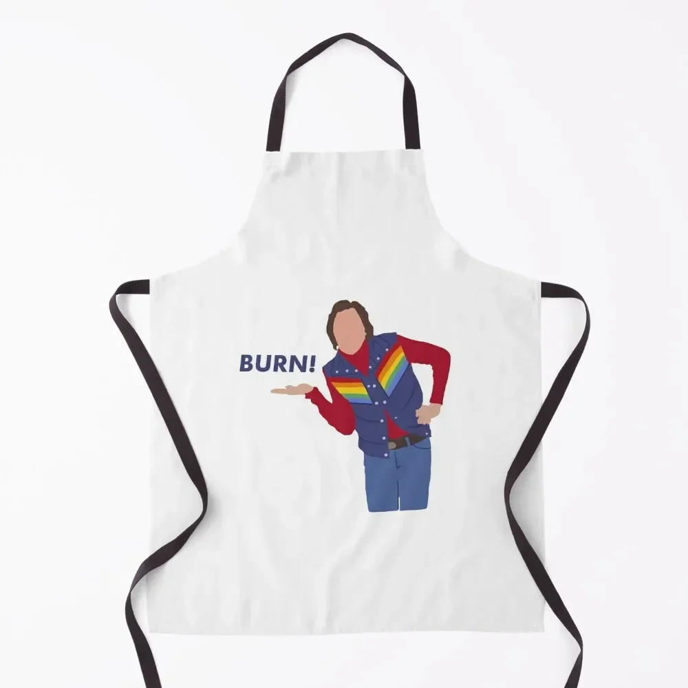 

Michael Kelso Burn! Apron Chef Uniform Funny Useful Things For Kitchen Apron