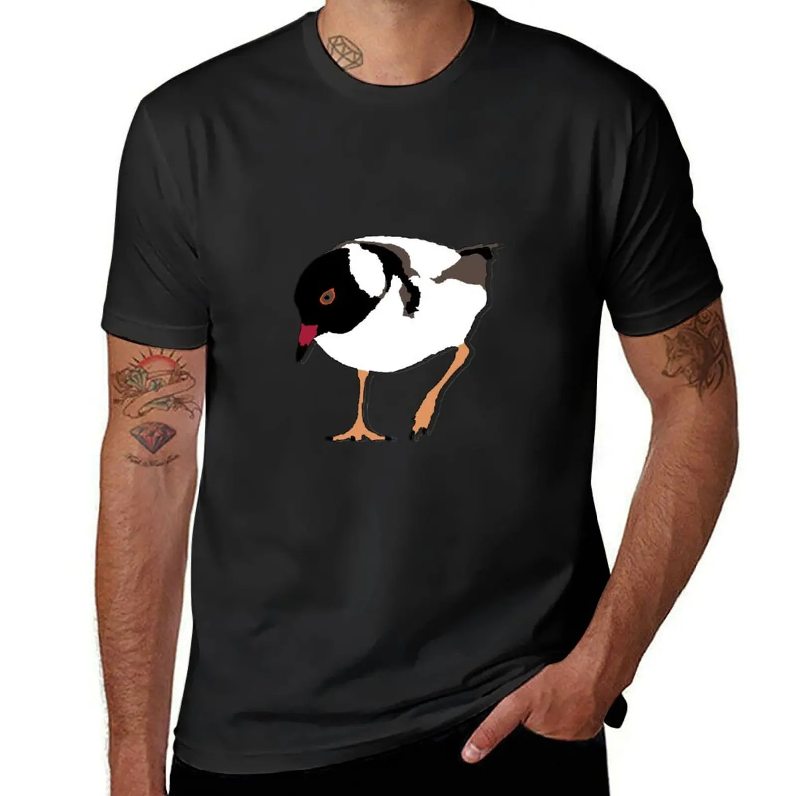 Hooded Plover T-Shirt graphics vintage clothes t shirt men