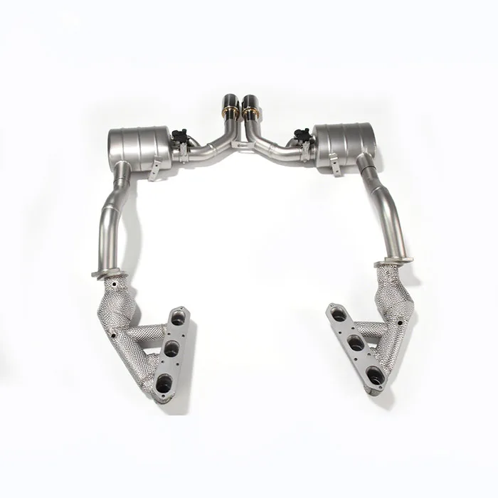 

Tuning Full Catback Exhaust for 987 987.1/987.2 2004-2012 2.7L 3.2L 3.4L Valvetronic Muffler Exhaust Pipe With Manifold