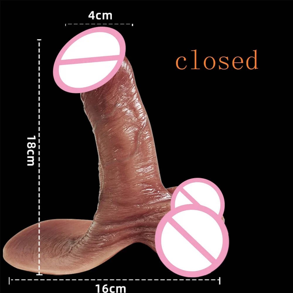 Real Penis Sleeve Disguise Big Dick Fake Wearable Dildo Silicone Condom Increase Cock Reduces Glans Sensitivity Sex Toys For Men