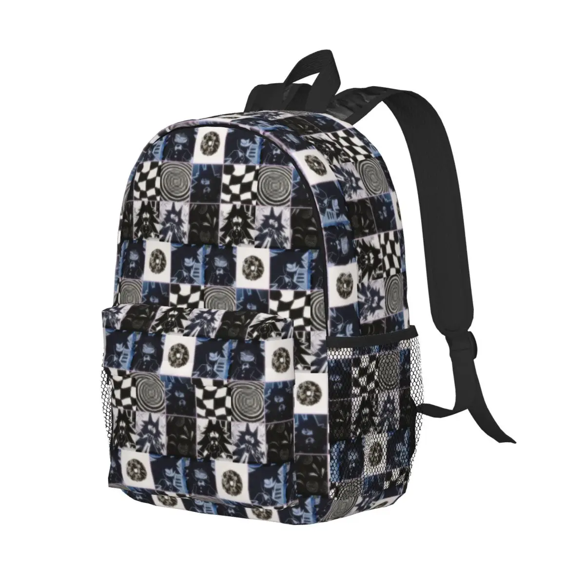 

Miss Circle Game Backpack Student Boys Girls BookBag Kids School Bag Computer Shoulder Bags for Men Women
