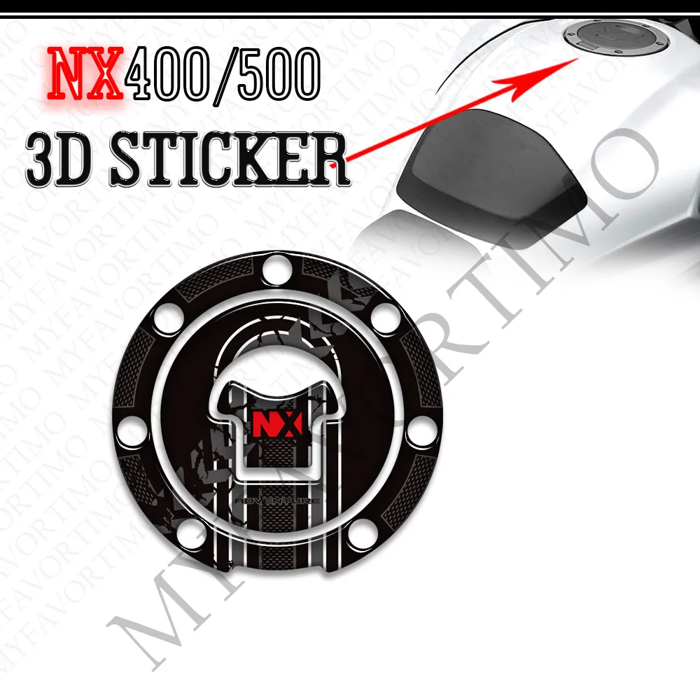 2024 For Honda NX400 NX500 NX 400 500 Motorcycle Protector Tank Pad Side Grips Gas Fuel Oil Kit Knee Stickers Decals For Honda N