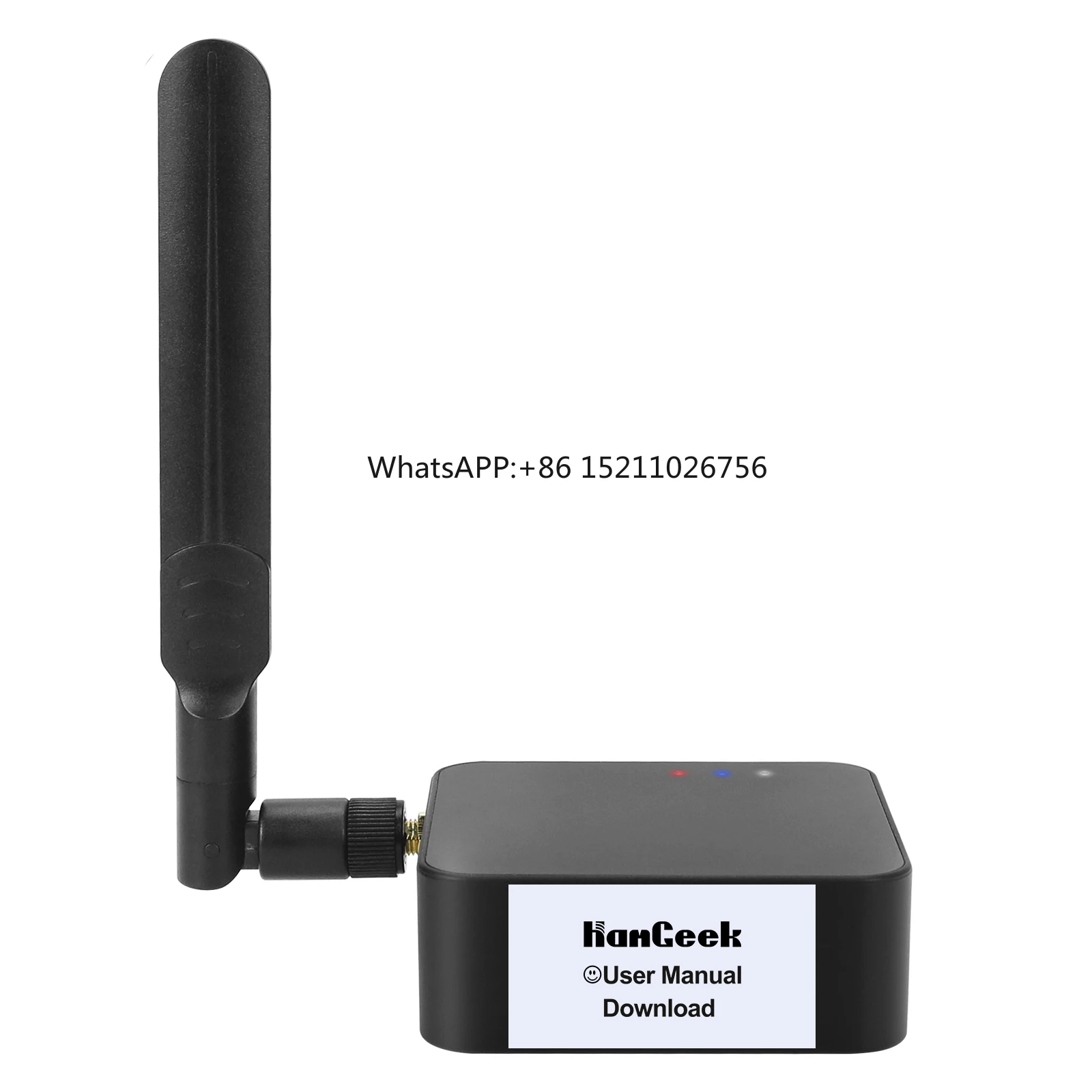 

HamGeek HMG-01 Plus POE Black Universal ZigBee Gateway ZigBee Coordinator without USB Data Cable