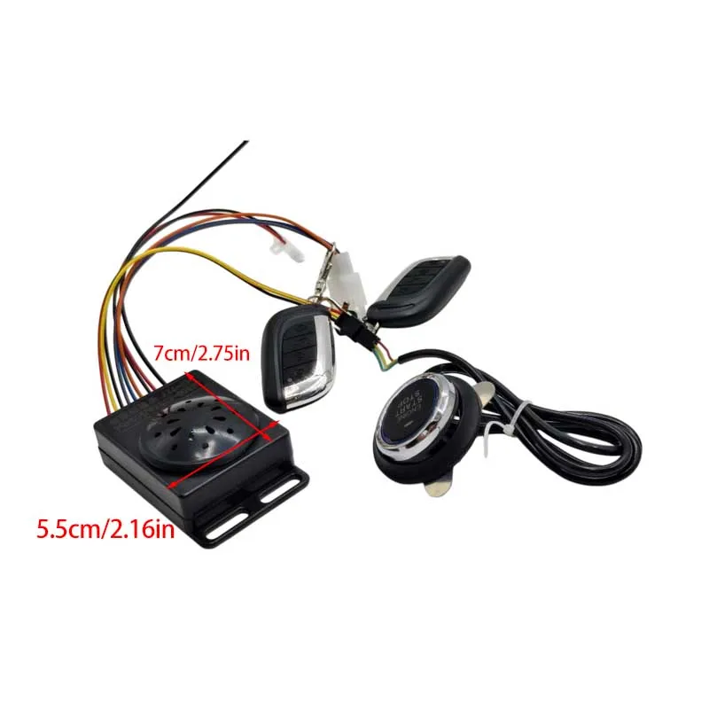 Electric Scooter 36V-72V One-key Start Anti-theft Device Remote Control Lock For Citycoco Modified Accessories Parts