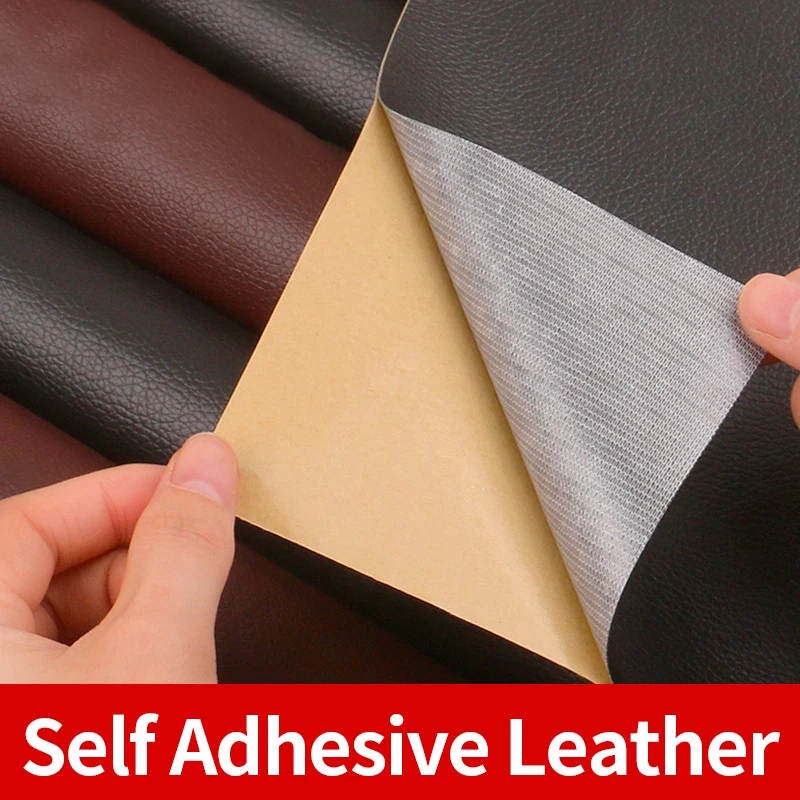 New Self-Adhesive Leather Repair Stickers Sofa Hole Fix Patch PU Faux Synthetic Leather Home Table Chair Seat Furniture Repair