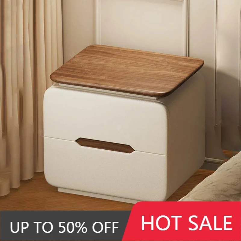 Modern Vintage Nightstand Nordic Luxury Storage Aesthetic Trendy Display Nightstand Mesita De Noche Bedroom Furniture
