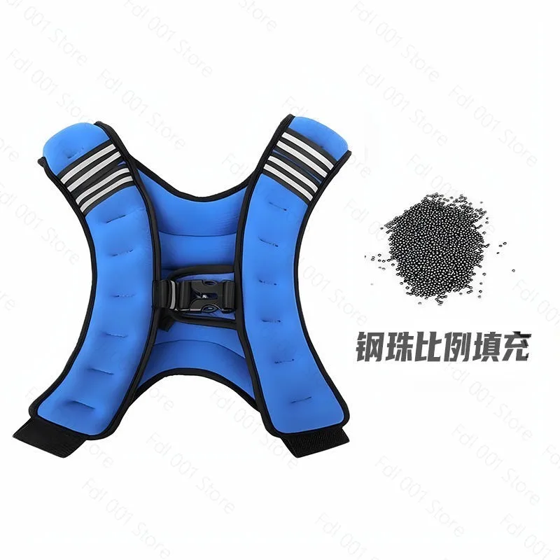 Training Exercise Fitness Jogging Walking Weighted Vest Men's and Women's Fitness Adjustable Running Vest