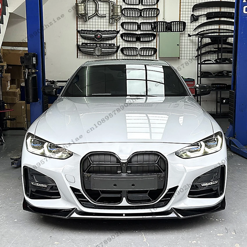 Nero lucido con griglia di dissipazione del calore ACC per BMW Serie 4 G22 G23 2020-2025 Accessori di installazione di ricambio ABS a 2 porte