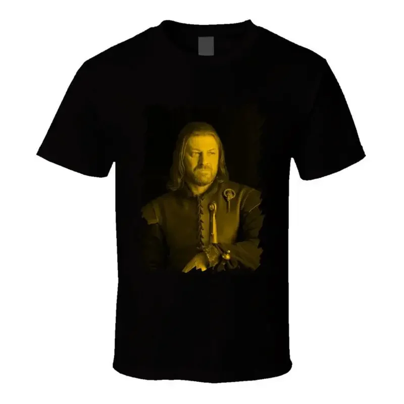 Sean Bean Serious Pose T-shirt couleur néon
