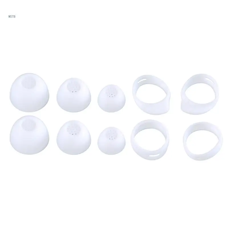 1Set Silicone Earbud Covers Eartips Wing Tips Comfortable for Buds FE Earphones Dropship