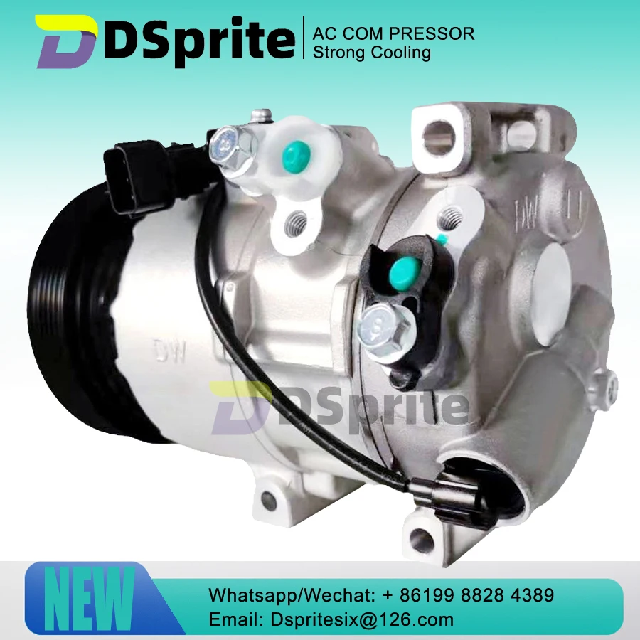

977012S500 For Hyundai DVE16 Auto AC A/C Compressor 97701-2S500 97701 2S500 For Hyundai IX35 TUCSON 2009 2010 2011 2012 2013