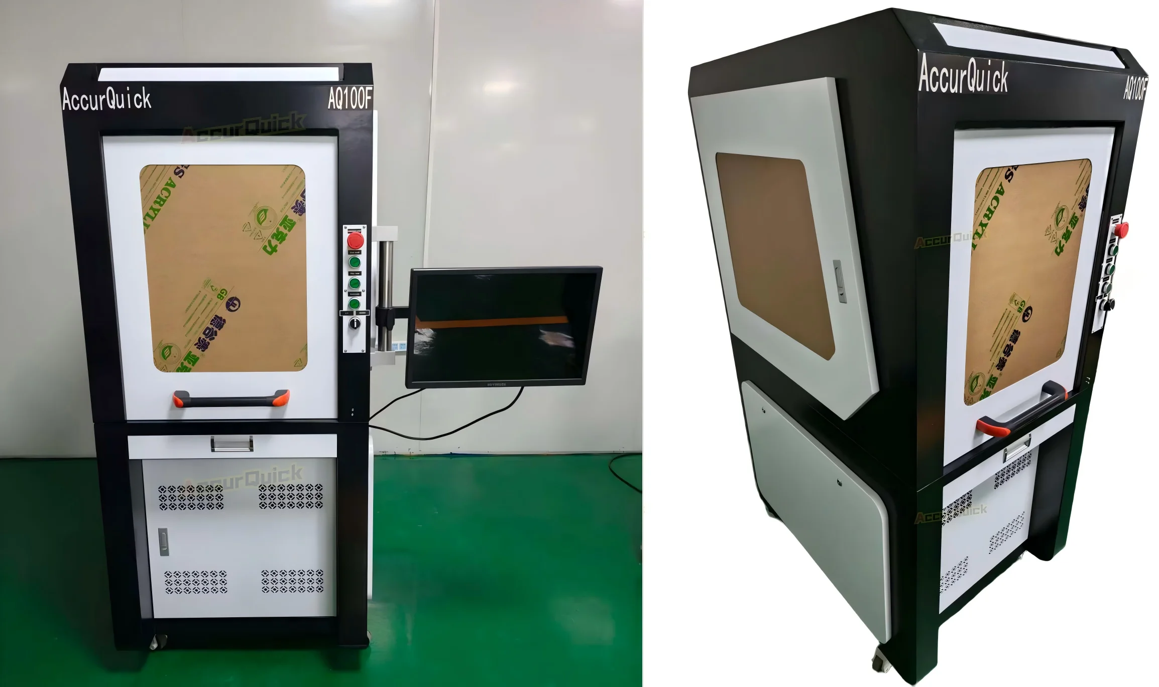 Newest Design 50W 100W 200W Fiber Laser Metal Engraving Machine with Auto-Focus System
