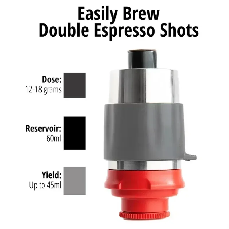 Direct Lever Manual Espresso Maker for Home with Two  Coffee