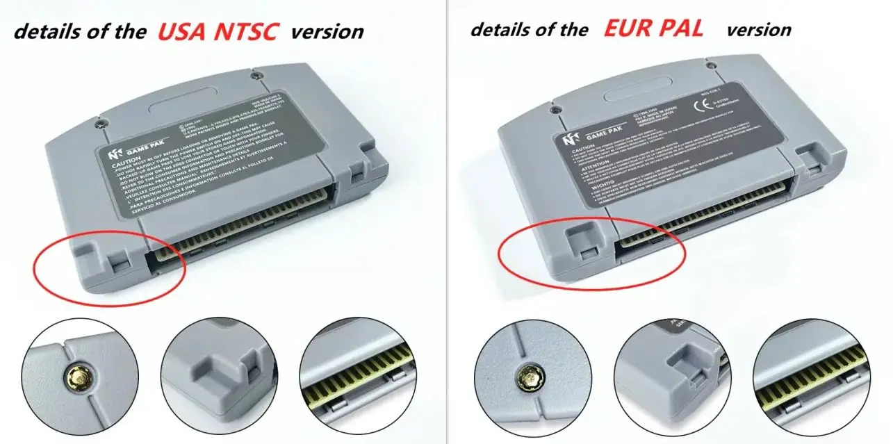 خرطوشة ألعاب فيديو Paper Mar pro mode64 بت لوحدة تحكم الألعاب النسخة الأمريكية