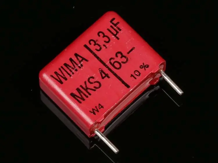 20pcs/lot German original WIMA Metallized Polyester (PET) MKS4 Series Audio fever stepless coupling capacitor free shipping