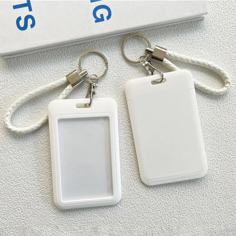 INS Bus Card Protective Cover Macaron Color Student Meal-card Campus Access Card ID Card Cardcase Portable Convenient Cover