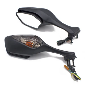 1 Paar Seitenspiegelspiegel für Motorrad mit LED-Lichtpfeil zu Honda CBR1000RR CBR 1000 RR 2008-2016 2009 2010 201 6 Hauptverkauf Leuchtturm CBR 1000 2008 - №2