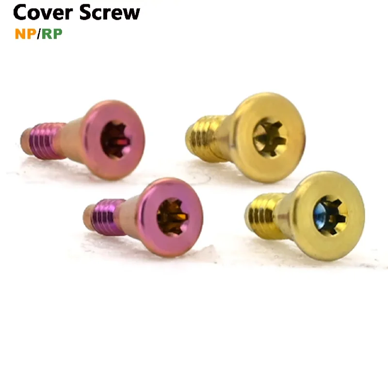 Dental Parts Grade 5 Titanium Cover Screw Compatible with Nobel Biocare CNC Machined Oral Care Restoration Spare Parts OEM ODM