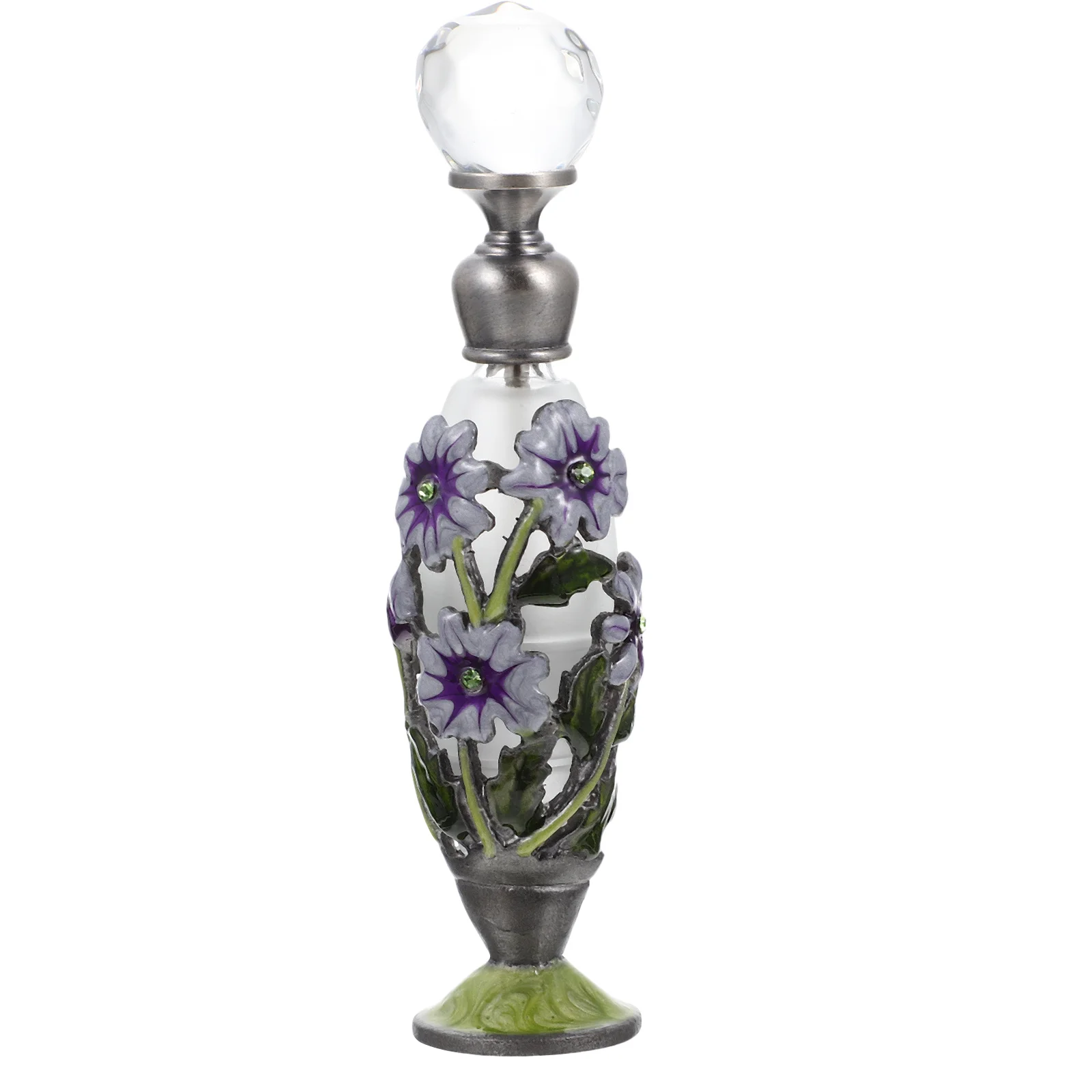 Exquisite Glass Aroma Bottle Delicate Perfume Container Portable Desktop Decoration Gift for Perfume Bottle Decor