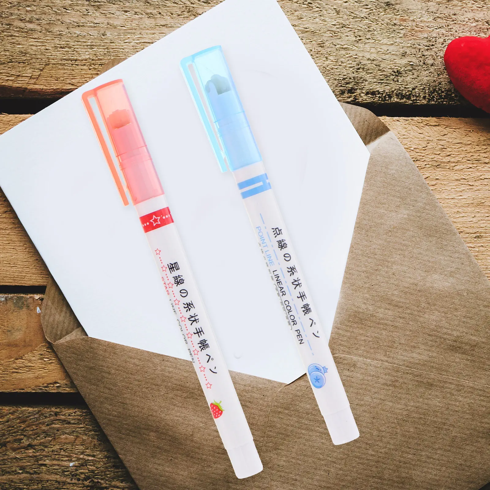 

6Pcs Highlighter Pens Chisel Tip Pastel Markers Multicolor Soft Tip Longlasting Brightness for School Office Planner Journaling