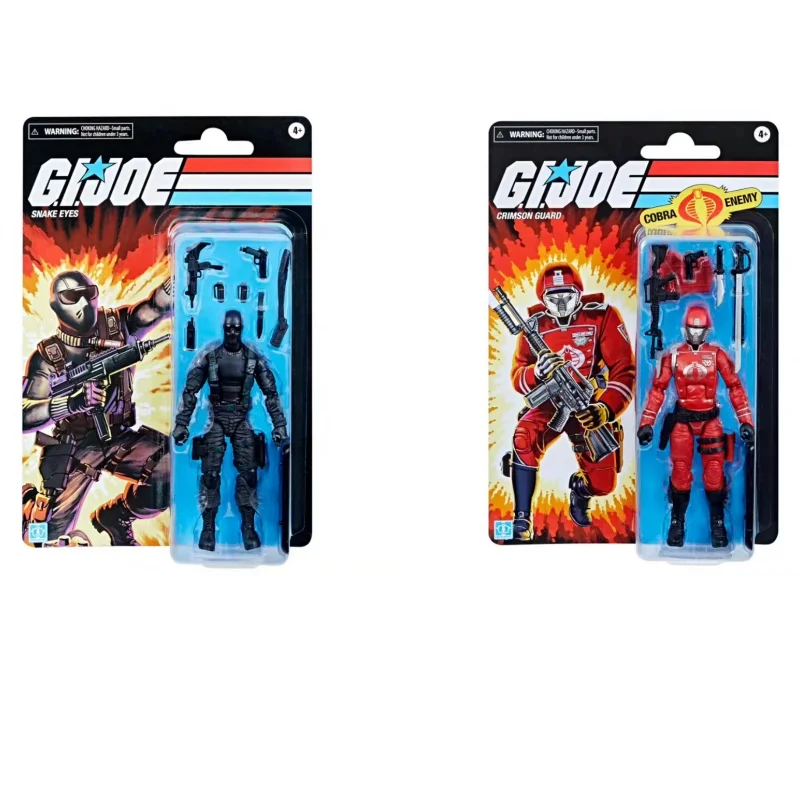 Spot Special Forces Limited To 6-inch Movable Hanging Card Version Snake Eye Red Guards Can Collect Birthday Gifts Gk Statues