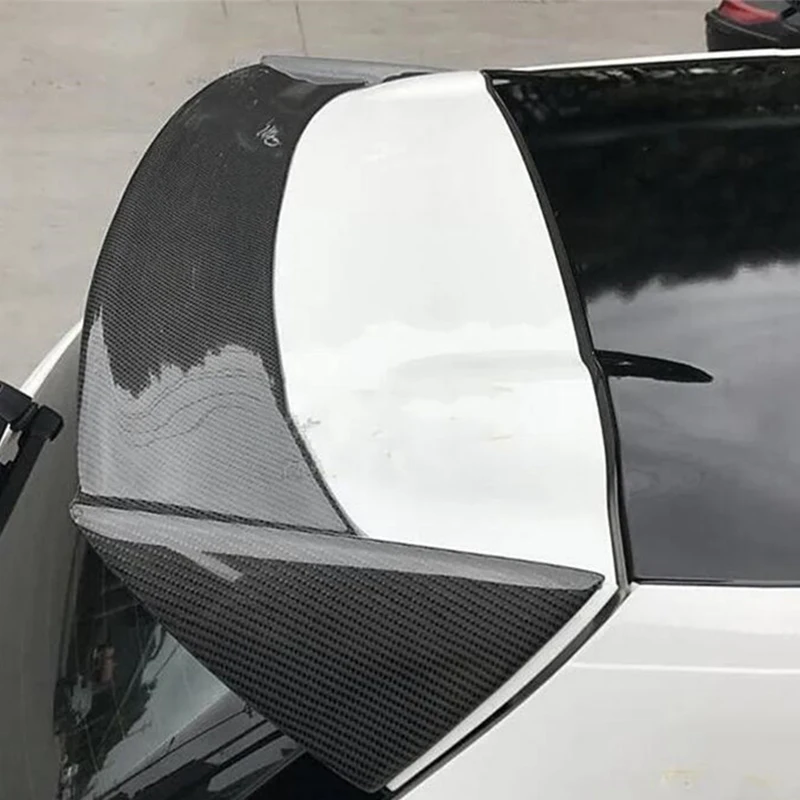 

For Volkswagen Scirocco Real Carbon Fiber Roof Spoiler Accessories Car Trunk Boot Rear Lip Tail WING Body Kit 2009-2014 Year