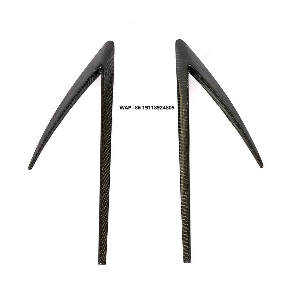 High Strength Carbon Fiber Side Fender Air Wing Vent Trims for-Ferrari California T 2015-2018