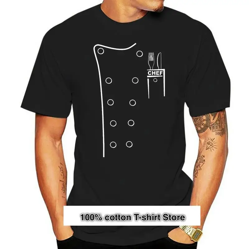 Camiseta de Chef, traje de uniforme de cocina, camiseta de la mejor calidad, Gordon Ramsay, Levi, Oliver, regalo para llevar