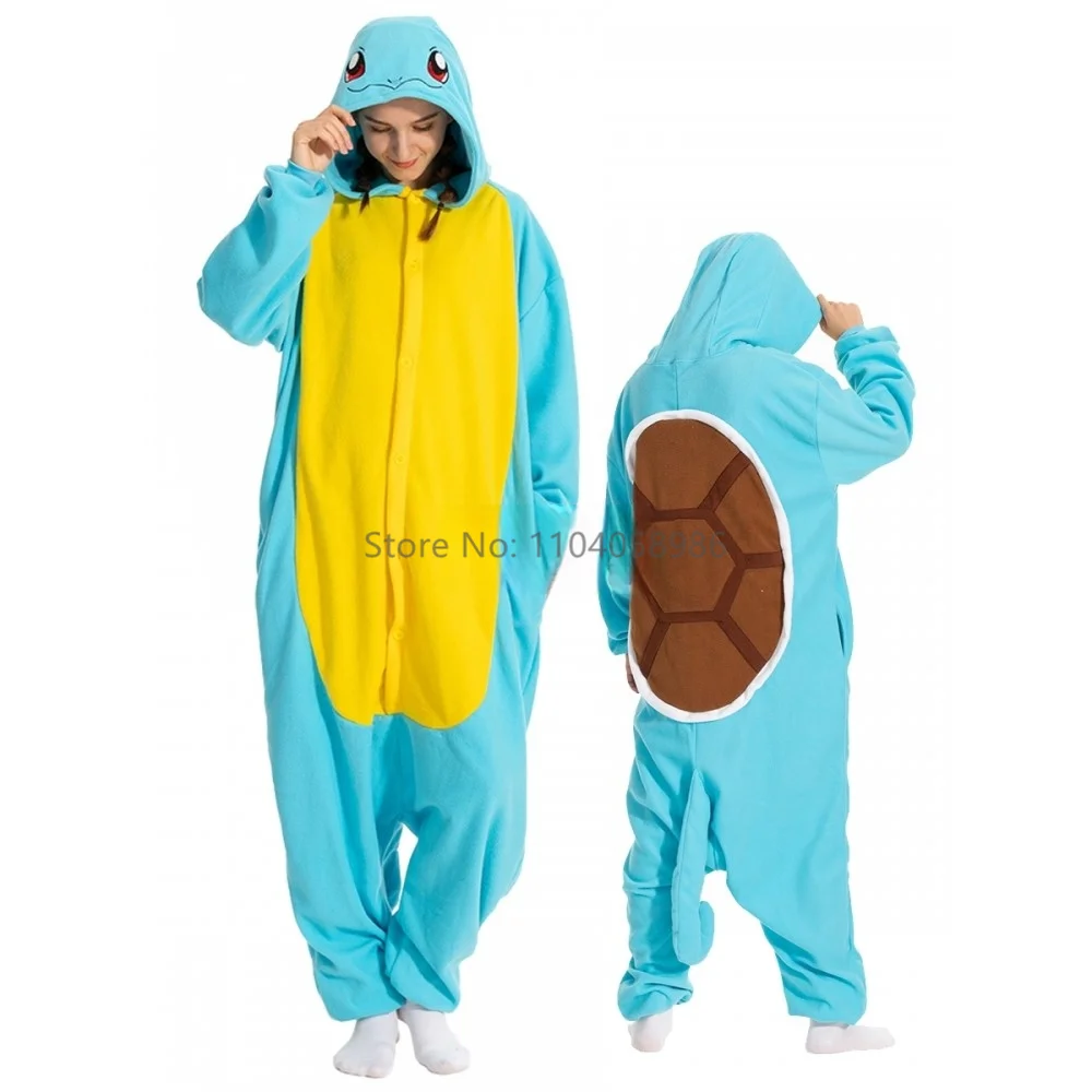 Dieren Kigurumi Kostuum Halloween Onesie Voor Vrouwen Mannen Volwassen Kinderen Pyjama Schildpad Kat Cartoon Pyjama Cosplay Party Homewear Xxl