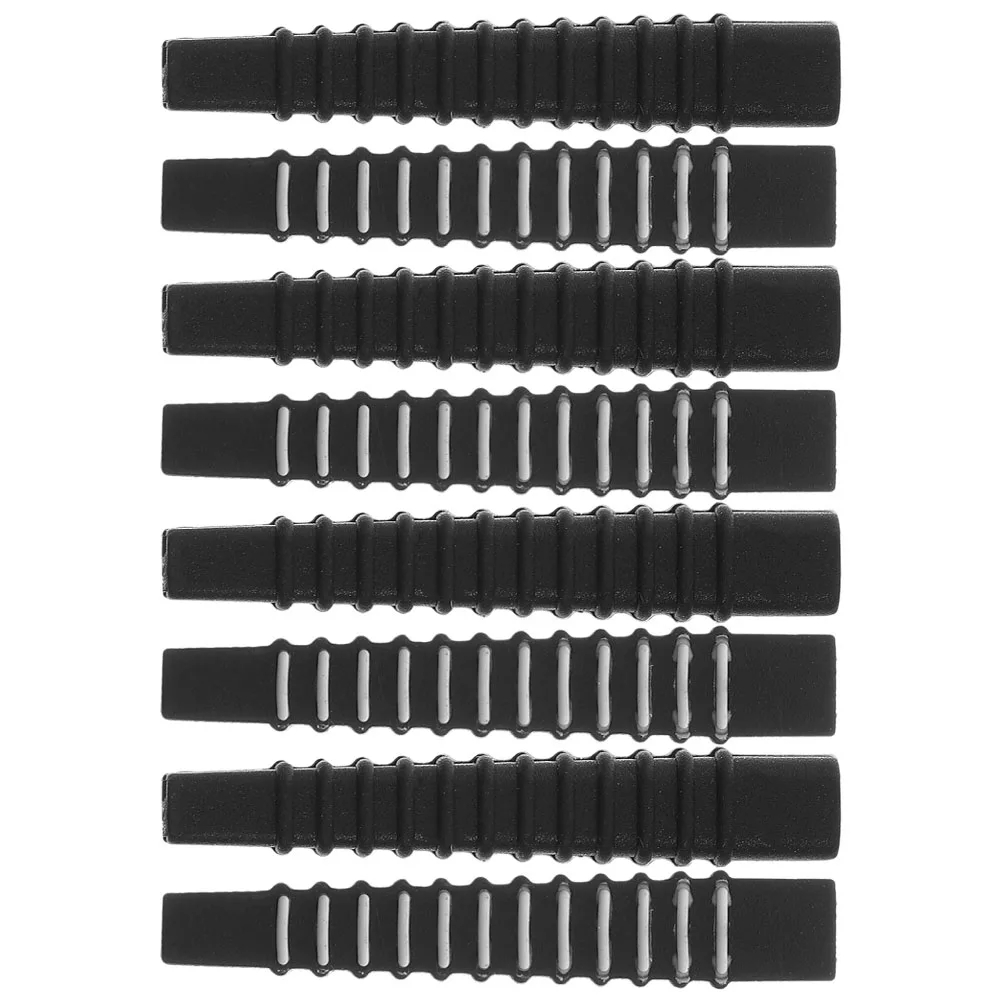 

8pcs Silicone Eyeglass Sleeves Anti-Slip Glasses Ear Cushions Comfortable Non-Slip Grips For Eyeglass Arms Temple Tips Retainer