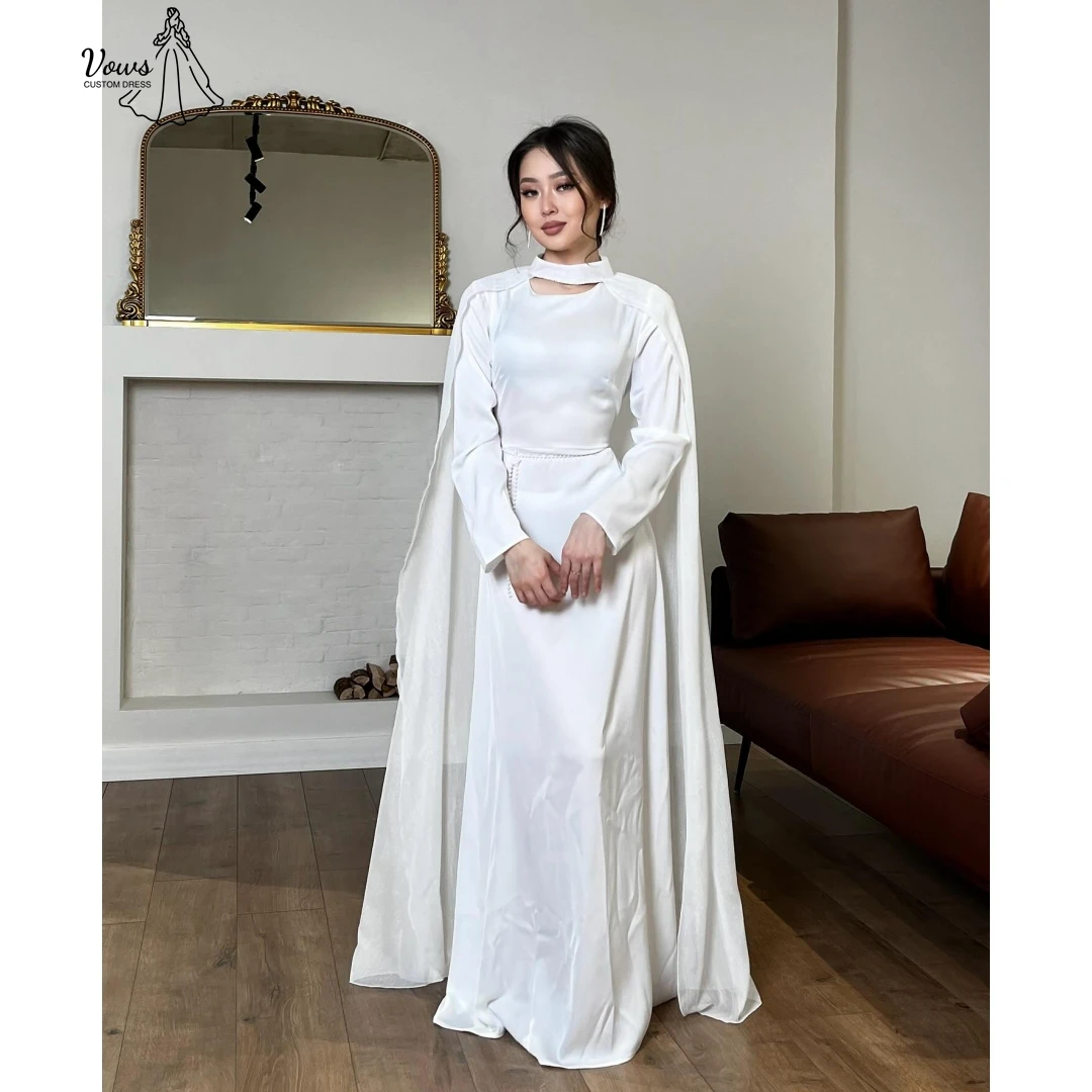 女性のためのエレガントなイブニングドレス、ラグジュアリーなイブニングドレス2025、ラインA、カスタムメイドの豪華なパーティードレス、ラウンドカラーリボン