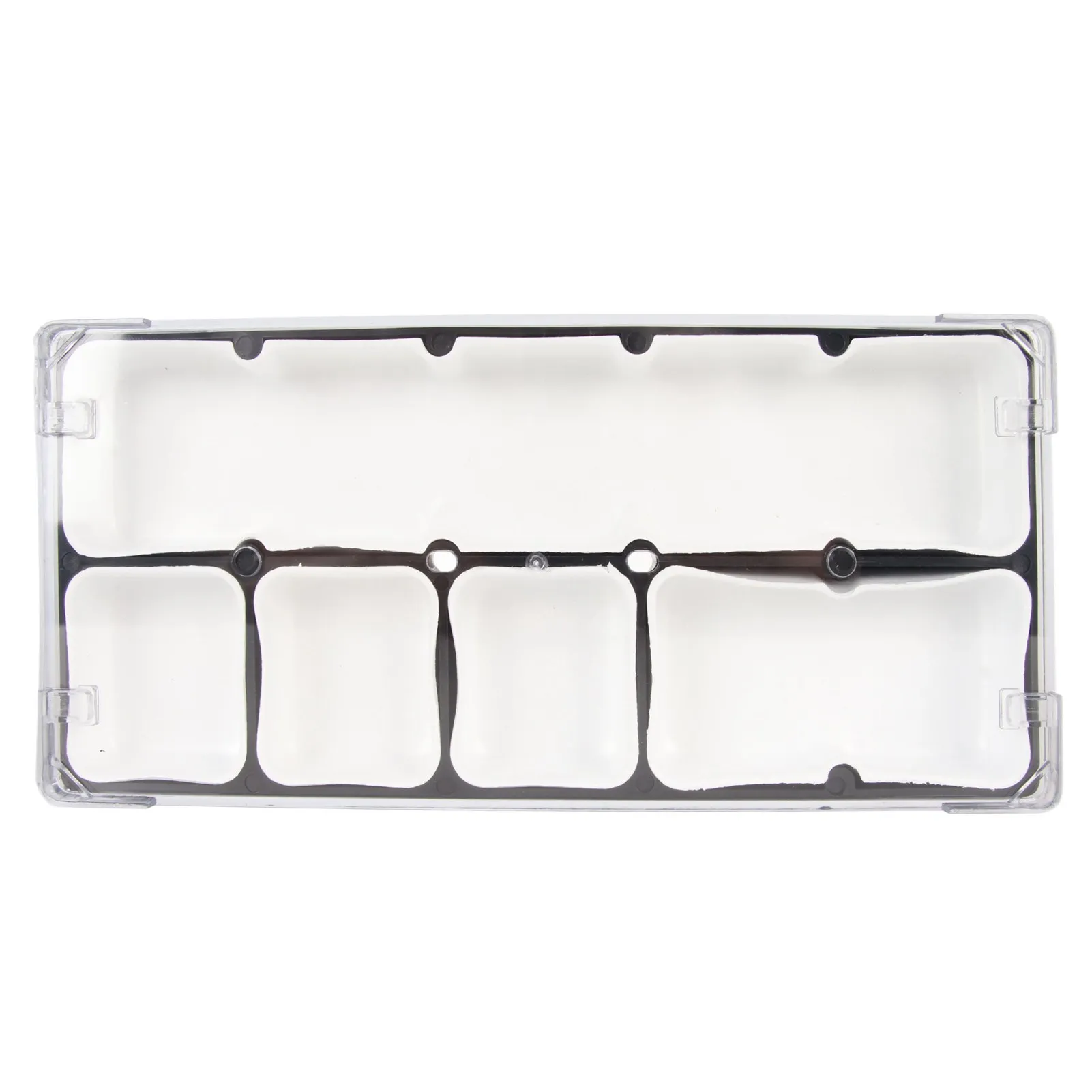 Watch Parts Storage Box 5 Compartments Impact Resistance Watchmakers Repair Tools Storage Tray Portable for Watch Accessories