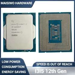 12th Gen Processor i3 12100 12300 12100T 12100F 12300T i5 12400 12500 12600 12400F 12500T 12600T 12490F 12600K 12600KF CPU