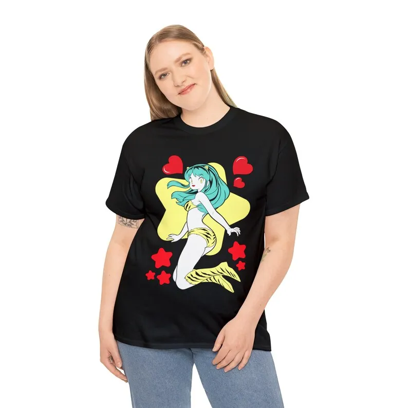 Urusei Yatsura Lum Anime T-Shirt, Retro Manga  Shirt
