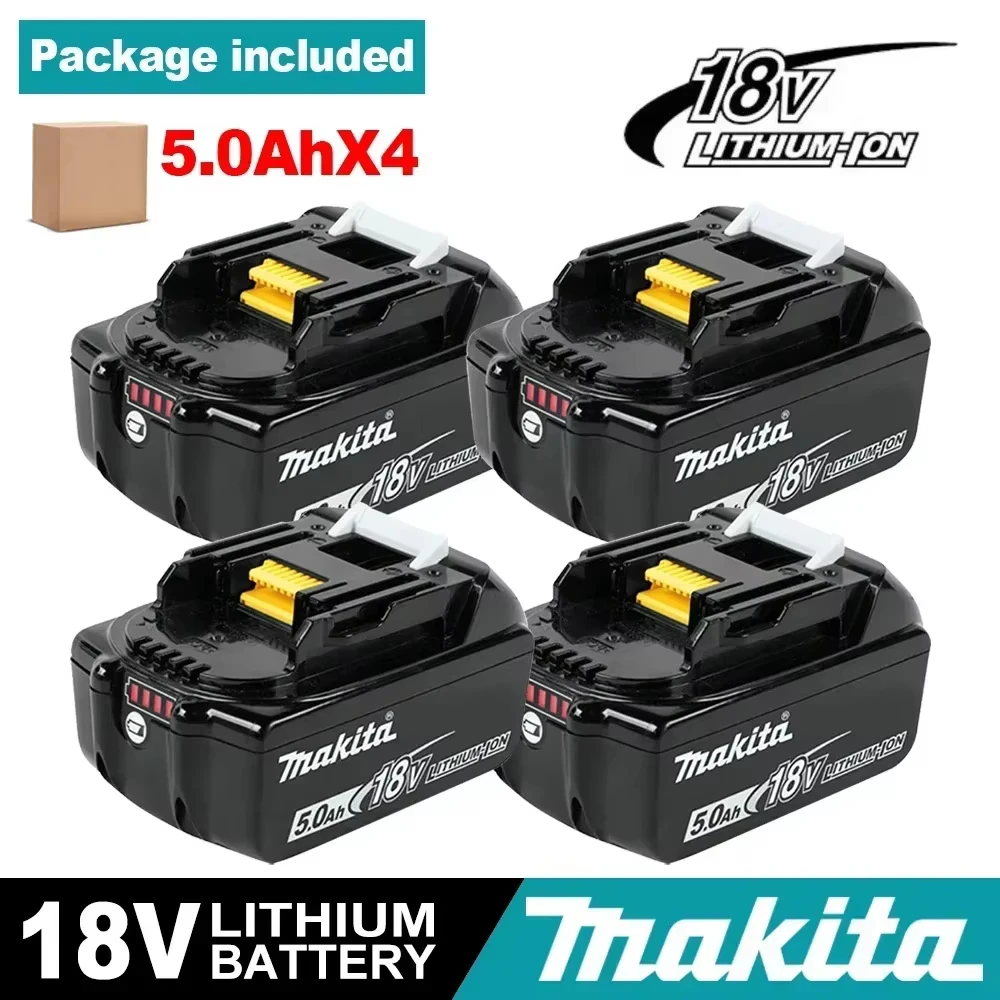 ? Premium Makita 18V 6.0Ah accu, gebouwd voor professionele en zware toepassingen, geschikt voor LXT BL1830 BL1840 BL1850 BL1860 TD173D