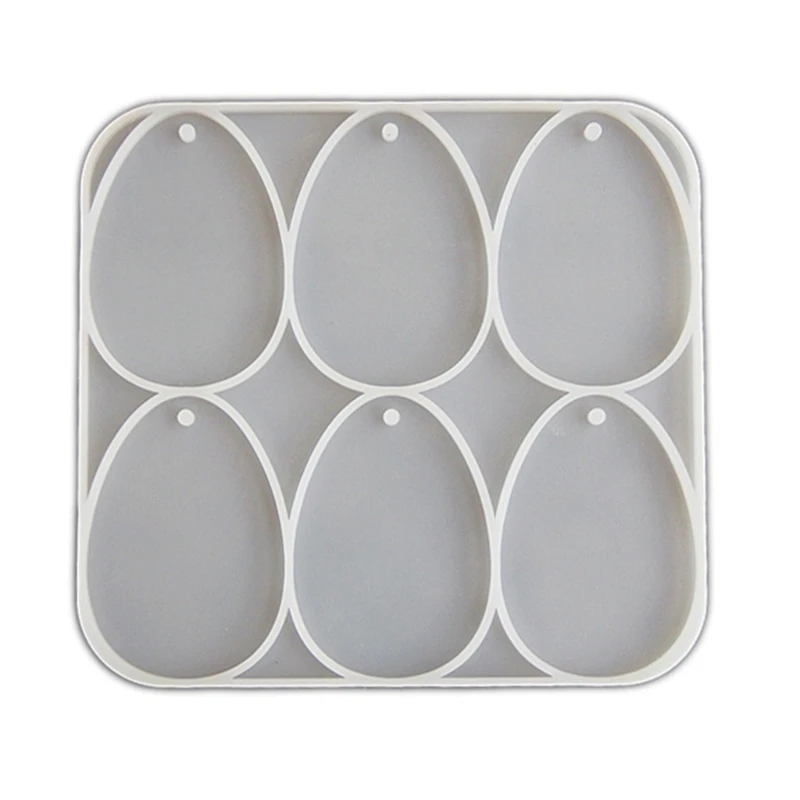 Creative Edibles Mold Innovative Silicone Molds for Baking and Decorating Large Eggs Shaped Mould Jewelry Supplies R3MC