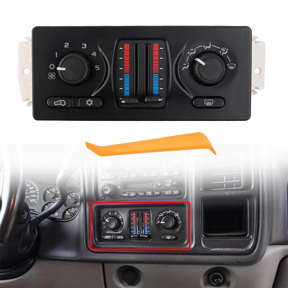 599-210XD AC Heater Climate Control Module For Chevrolet Silverado 2500 599210XD