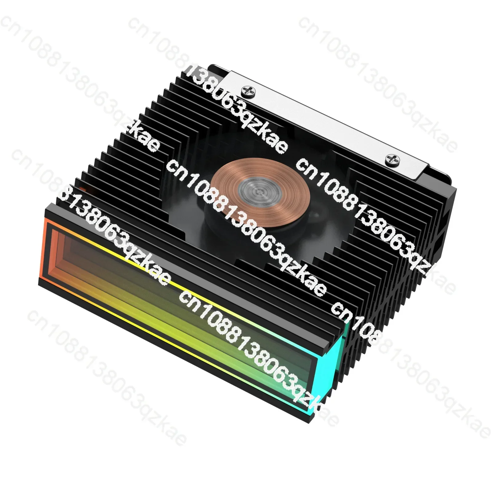 S50M.22280 SSD radiator top unlimited ARGB dual PWM fan large air volume