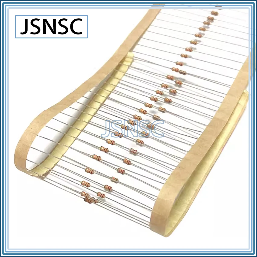 JSNSC 5000PCS 5% 1/6W 1/8W 390R 430R 470R 510R 560R 620R 680R 750R 820R 2K 3K 10K 12K 15K 18K 20K OHM carbon film DIP resistor