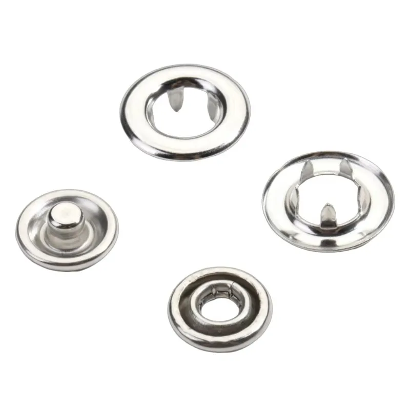 Five-Claw Snap Button Stainless Steel For Clothes
