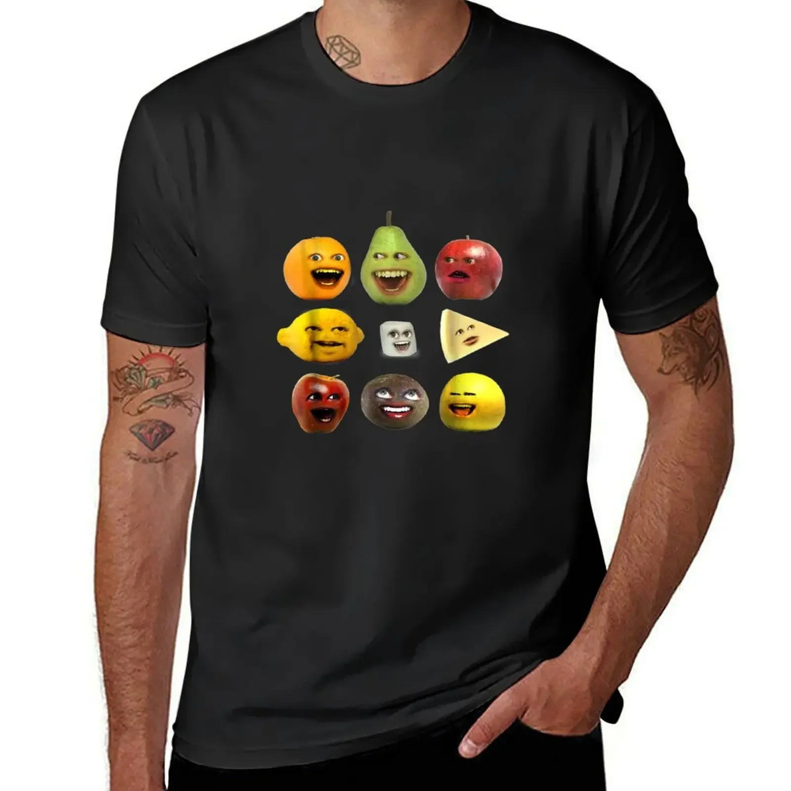 Annoying Orange and Characters T-Shirt Blouse animal prinfor boys graphics new edition mens t shirts pack