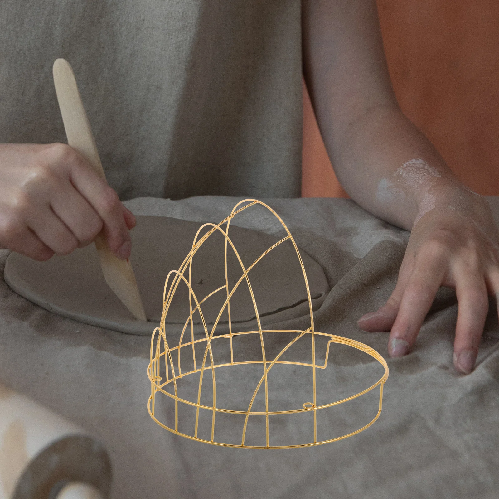 إطار غطاء الرأس الصيني القديم قاعدة معدنية قوية لصنع التاج بنفسك أغطية الرأس Hanfu إطار التاج التقليدي لحفلات الزفاف المسرحية #5