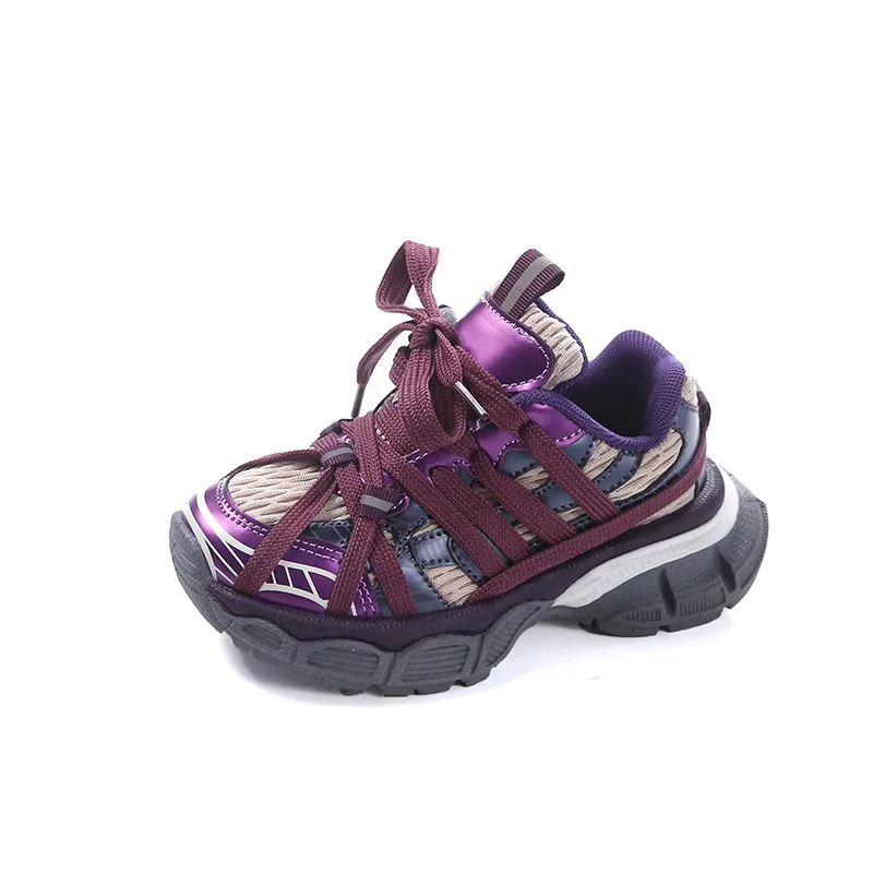 Children\'s Sneakers Chunky New Girls Basketball Shoes Fashion Versatile Kids Causal Boys Sports Shoes for School Breathable