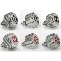 Stainless Steel Crown For NH35 NH36 4R35 4R36 7S26 NE15 4R36 6R15Watch Parts Replacement Watch Button with Stem