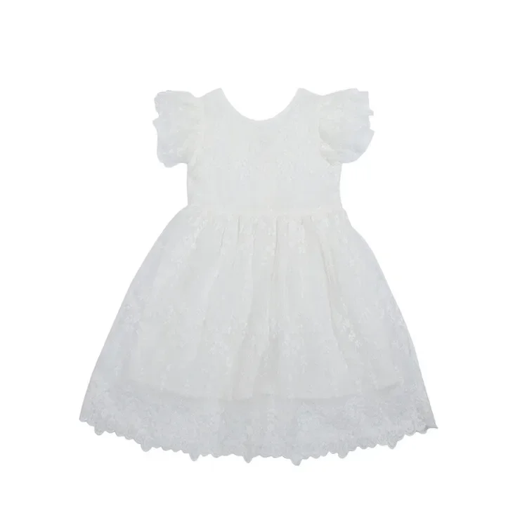 Teen Girls Princess Dress 2024 Baby Lace Flower Wedding Party Dress Kids Dresses for Girls Clothes Children Costume 12 13 Years