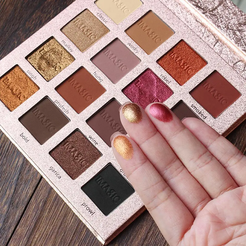 لوحة ظلال عيون بيوتي إصدار محدود لون ذهبي وردي 12 لونًا